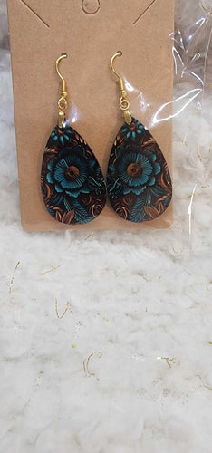 Sublimation Hook Ear Rings