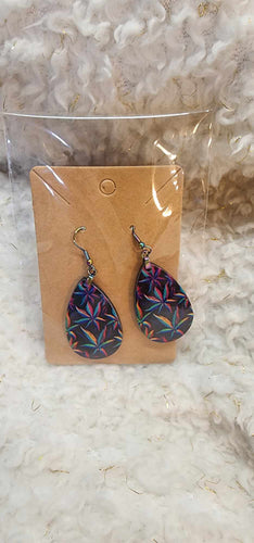 Sublimation Hook Ear Rings