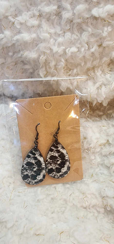 Sublimation Hook Ear Rings