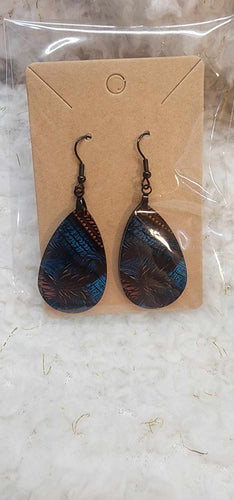 Sublimation Hook Ear Rings